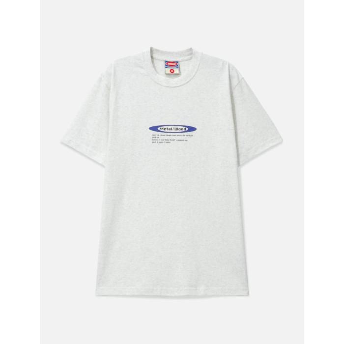 Metalwood Studio 【 Hello World T-Shirt Men Heather Gray 】 プルオーバー メンズ heather ギョリュウモドキ gray 薄墨色・薄墨色・薄墨色