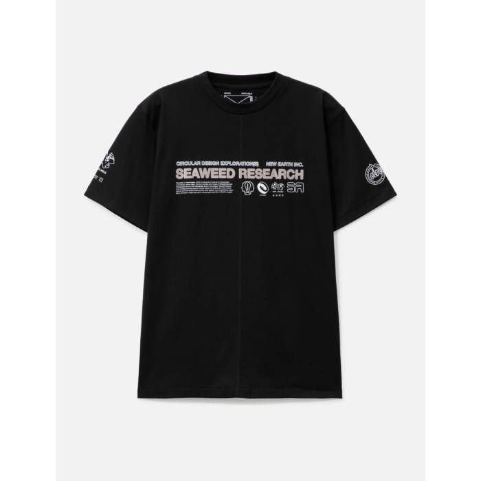 Space Available 【 Seaweed Research T-Shirt Men Black 】 Tシャツ メンズ 黒色 ブラック