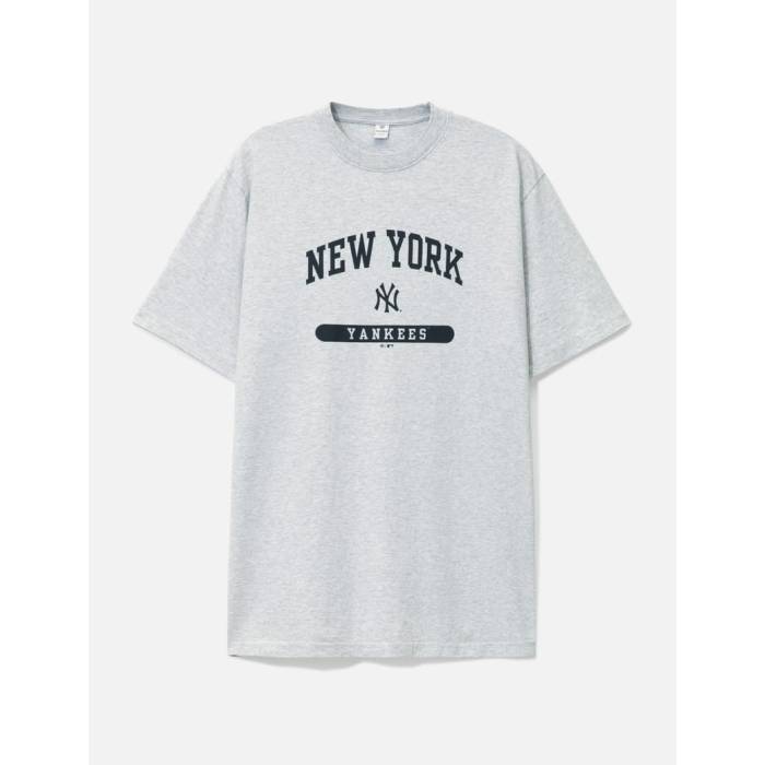 Sporty & Rich 【 League T-Shirt Unisex Heather Gray 】 Tシャツ ユニセックス heather ヘザー gray 灰色・グレー・グレイ