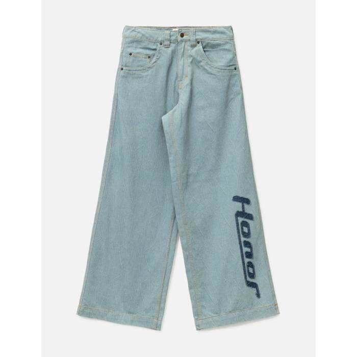 Honor The Gift 【 Frequency Denim Unisex Light Indigo 】 ジーンズ ユニ一発やる 藍色・インディゴ メンズファッション-ズボン・パンツ