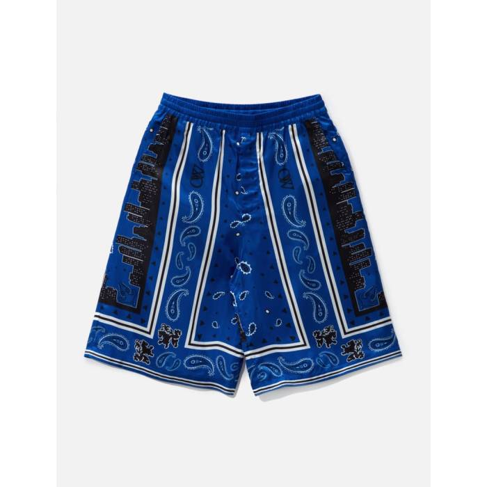 【 Bandana Viscose Shorts Men Nautical Blue 】 ショーツ メンズ 青色 ブルー 42,360円