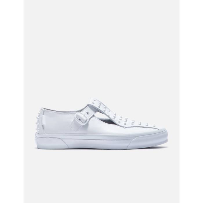 ヴァンズ Vans 【 Premium Mary Jane Pearlized Shoe Men White 】 Premium 割り増し金 メンズ 白いこと 白いこと