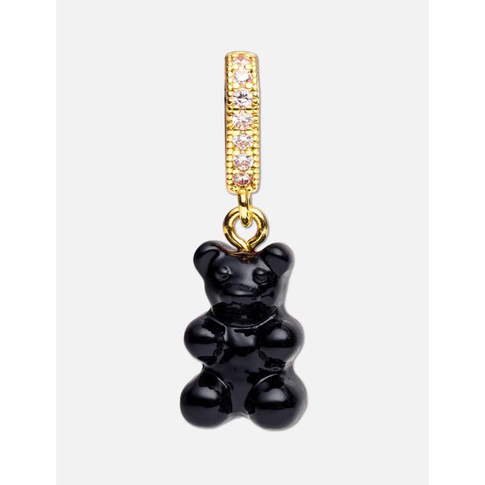 Crystal Haze 【 Nostalgia Bear Pave Connector Women Black 】 レディース 黒色 ブラック