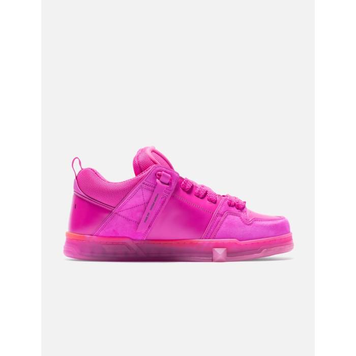 ヴァレンティノ Valentino 【 Pp Limited Edition Exclusive Signed Sneakers Men Pink 】 メンズ pink ピンク