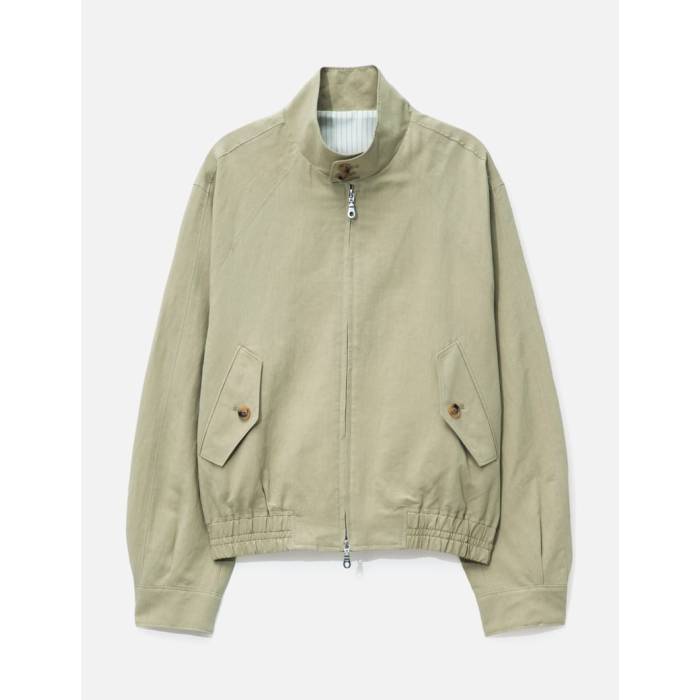 Coor 【 Linen Blend Harrington Jacket Men Sand Beige 】 Jacket ジャケット メンズ 砂色・サンド ベージュ