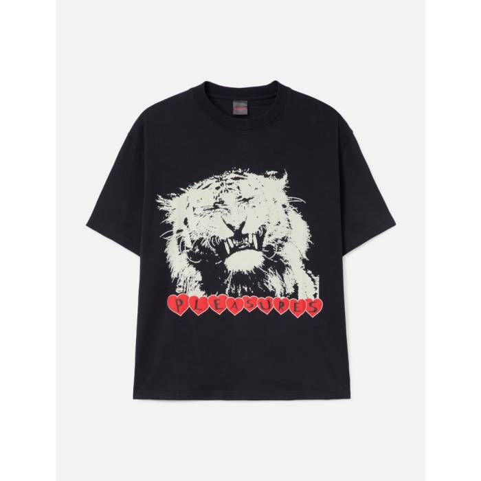 プレジャーズ Pleasures 【 Grin T-Shirt Men Black 】 ティーシャツ メンズ 黒いこと 黒いこと