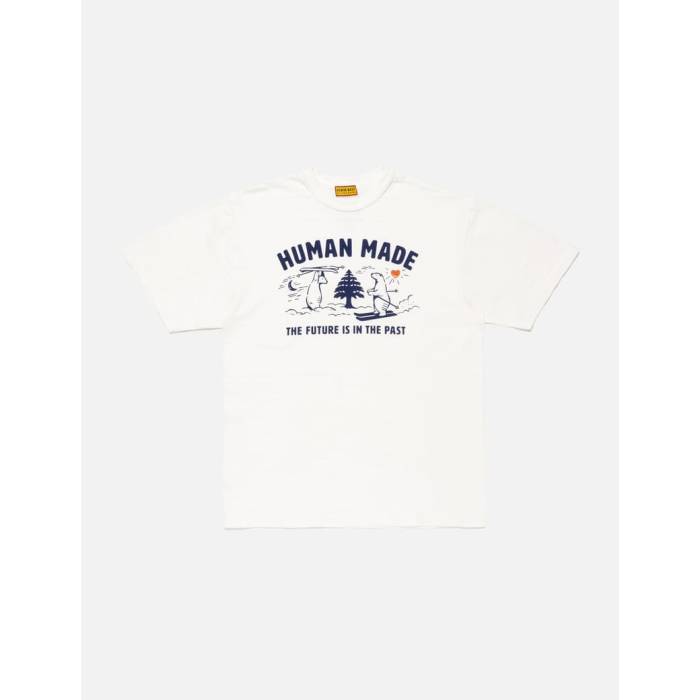 ヒューマンメイド Human Made 【 Graphic T-Shirt #15 Unisex White 】 グラフィック Tシャツ ユニセックス 白色 ホワイト