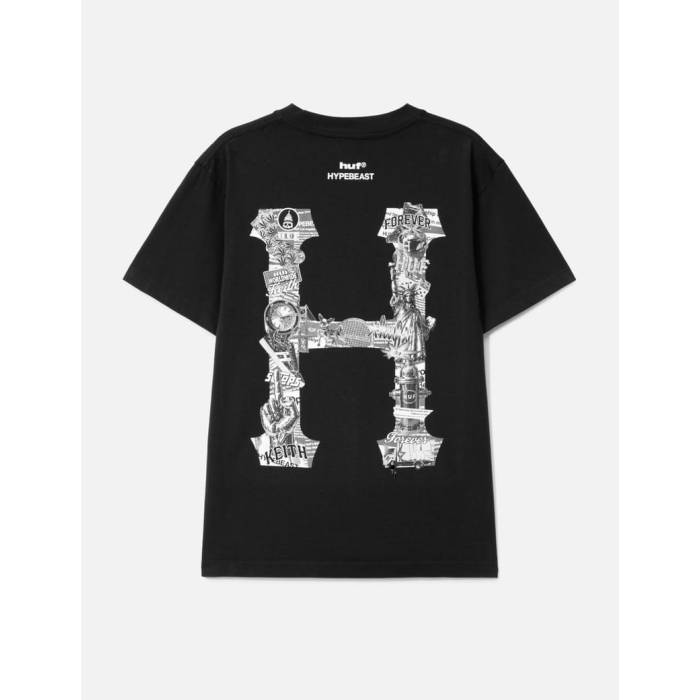 Hypebeast 【 Huf X 20Th Anniversary T-Shirt Unisex Black 】 HUF ハフ Tシャツ ユニセックス 黒色 ブラック|スニケス