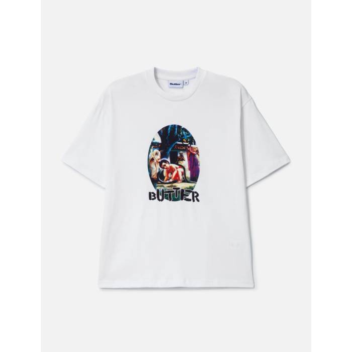 Butter Goods 【 Nimai Tee Men White 】 ティーシャツ メンズ 白いこと 白いこと
