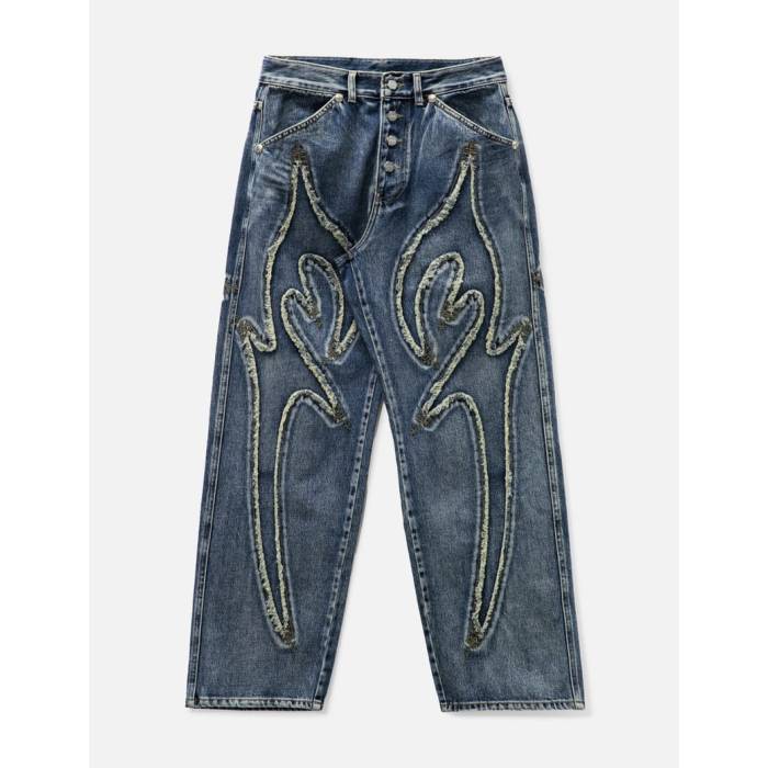 Thug Club 【 Denim Tribal Pants Men Blue 】 ジーンズ メンズ 青味 青み