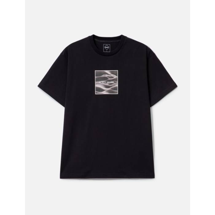 F.c. Real Bristol 【 Desert T-Shirt Men Black 】 Tシャツ メンズ 黒色 ブラック