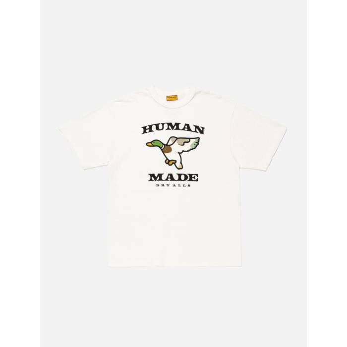 ヒューマンお手伝いさん Human Made 【 Graphic T-Shirt Unisex White 】 グラフィック プルオーバー ユニ一発やる 白いこと 白いこと