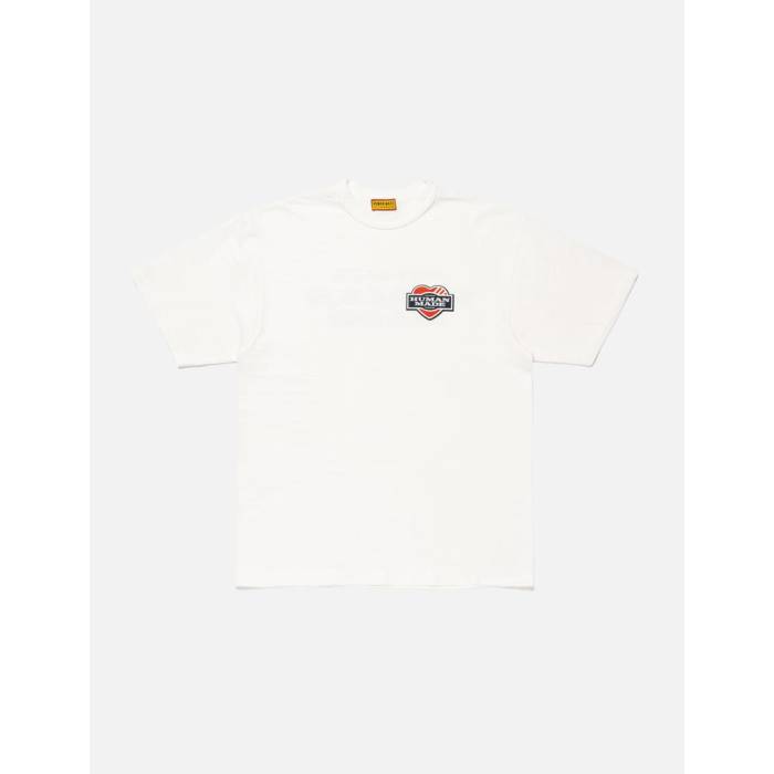 ヒューマンお手伝いさん Human Made 【 Graphic T-Shirt Unisex White 】 グラフィック プルオーバー ユニ一発やる 白いこと 白いこと