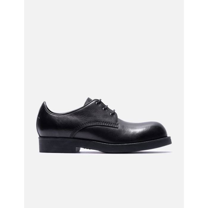 メゾン マルジェラ Mm6 Maison Margiela 【 Lace-Up Derby Men Black 】 メンズ 黒色 ブラック