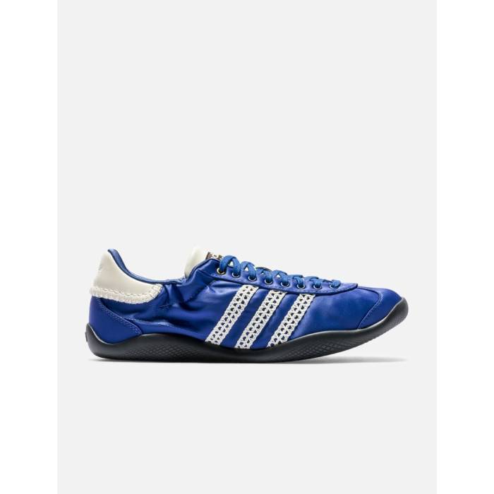 アディダス Adidas Originals 【 X Wales Bonner Karintha Lo Satin Men Supplier Colour / Cream White / Blue 】 繻子 メンズ 皮膚軟化剤 白いこと 白いこと 青碧 青碧