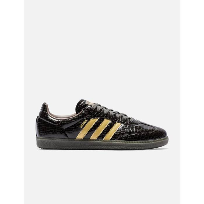アディダス Adidas Originals 【 Samba Og Satin Men Shadow Olive/ Oat/ Trace Brown 】 サンバ サテン メンズ シャドー・シャドウ olive オリーブ 茶色 ブラウン