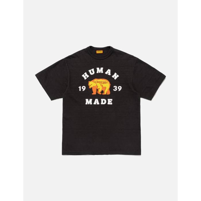 ヒューマンメイド Human Made 【 Graphic T-Shirt Unisex Black 】 グラフィック Tシャツ ユニセックス 黒色 ブラック