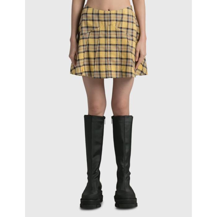 Collina Strada 【 Sara Skirt Women Mall Plaid 】 レディース