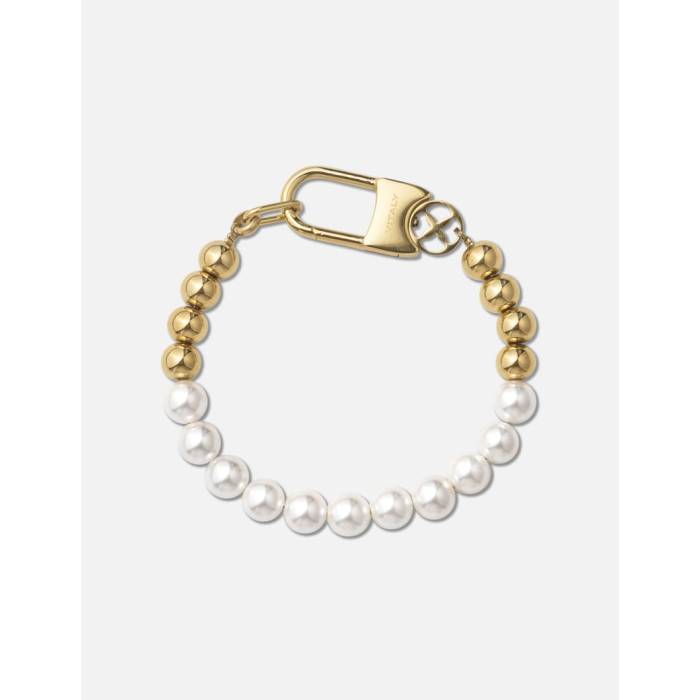 Vitaly 【 Keshi Pearl Bracelet Unisex Gold 】 パール ブレスレット ユニセックス ゴールド|スニケス