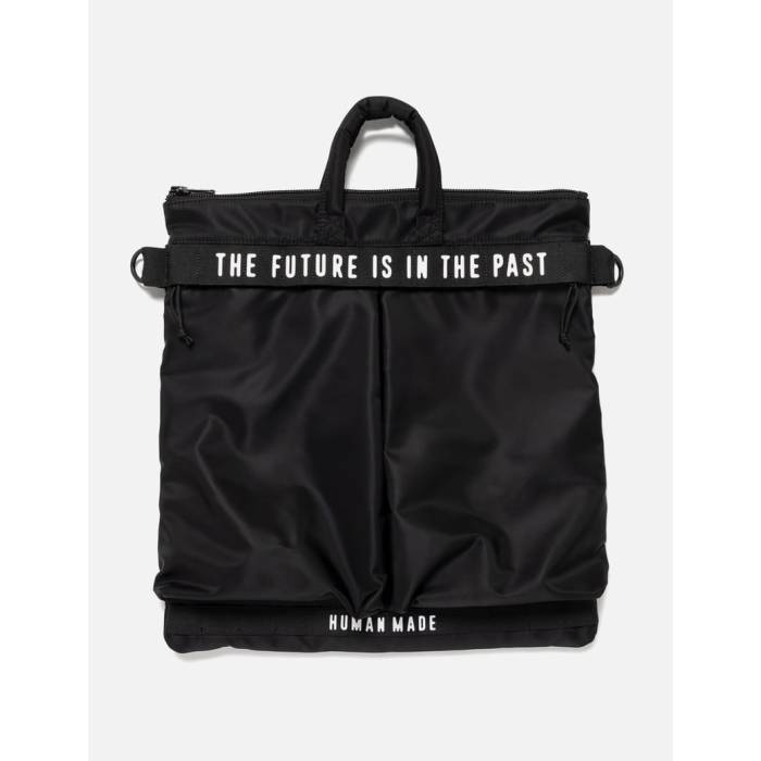 ヒューマンお手伝いさん Human Made 【 Helmet Bag Unisex Black 】 Helmet 安全帽 御徒面子 ユニ一発やる 黒いこと 黒いこと