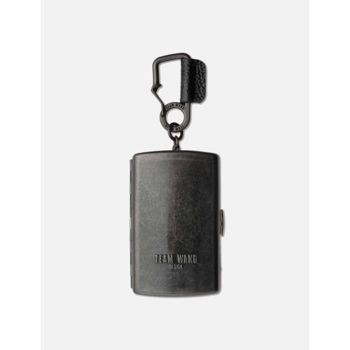 Team Wang Design 【 Acceptance Metal Container Keychain Unisex Antique Silver 】 メタル ユニセックス Silver 銀色・シルバー