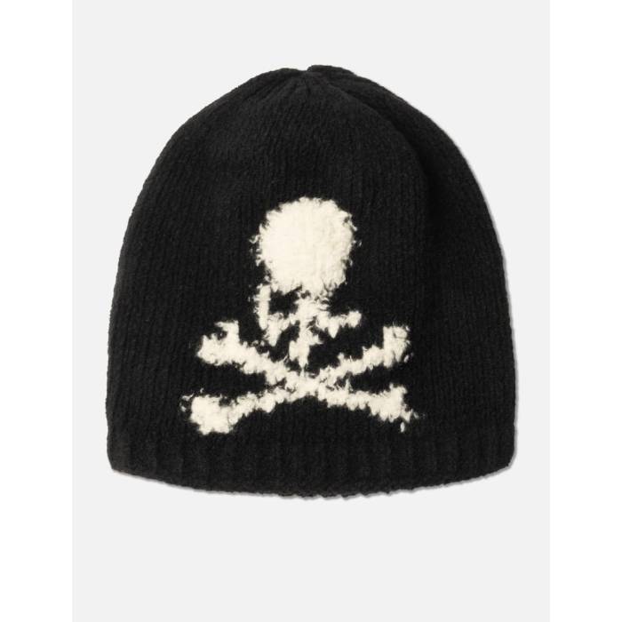 Mastermind Japan 【 Cashmere Beanie Men Black 】 キャップ 帽子 メンズ 黒色 ブラック