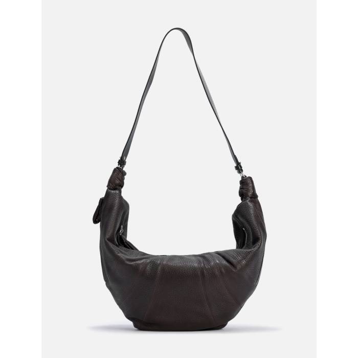Lemaire 【 Rail Belt Large Croissant Bag Unisex Dark Chocolate 】 三尺帯 御徒面子 ユニ一発やる