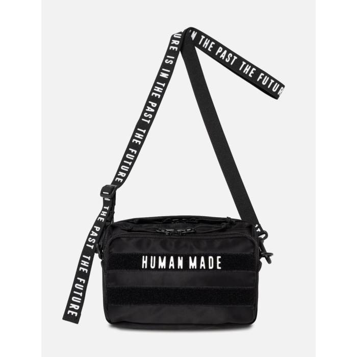 ヒューマン御手伝いさん Human Made 【 Military Pouch Small Unisex Black 】 ユニ一発やる 黒いこと 黒いこと バッグ-ボディバッグ・ウエストポーチ