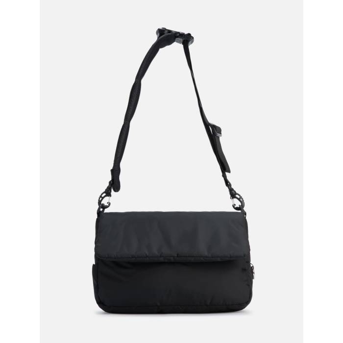 Clesste 【 Padded Flap Holiday Bag Unisex Black 】 Padded パッド バッグ ユニセックス 黒色 ブラック