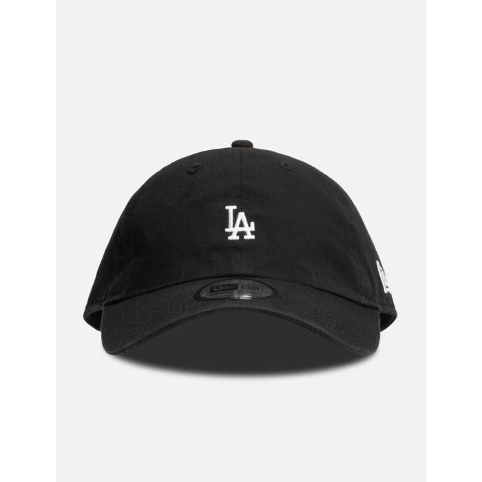 ニューエラ New Era 【 Los Angeles Dodgers Essential Mini Logo Classic Cap Unisex Black 】 ドジャース ロゴ クラシック キャップ 帽子 ユニセックス 黒色 ブラック