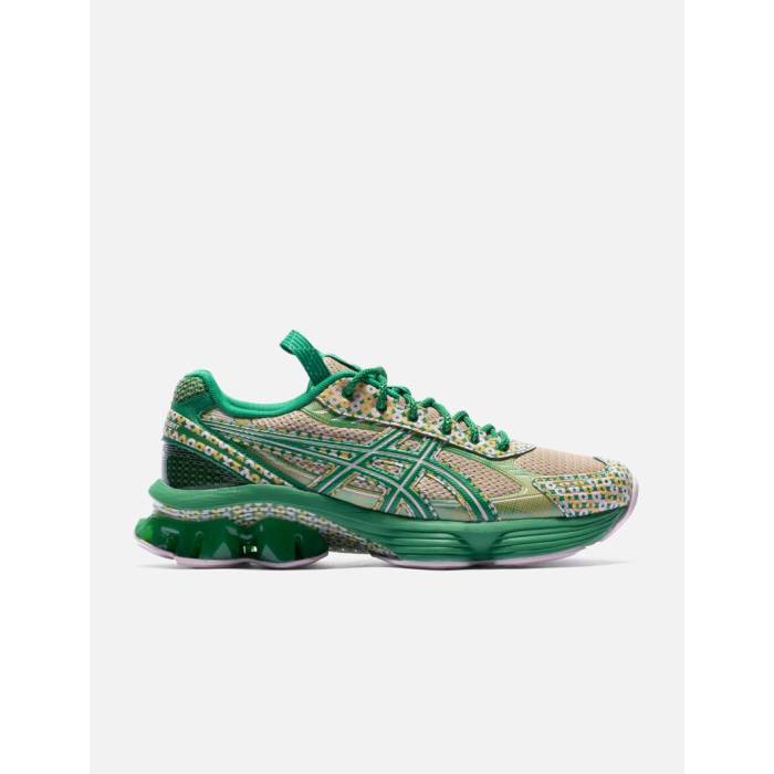アシックス Asics 【 Us7-S Gel-Kinetic Fluent Men Watershed Rose/Kale 】 メンズ Rose サクラ色