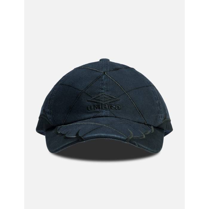 アンブロ Umbro 【 X Slam Jam Collision Cap Men Blue Black Anthracite 】 ジャム 旗がしら かぶり笠 メンズ 青み 青色 黒いこと 黒いこと