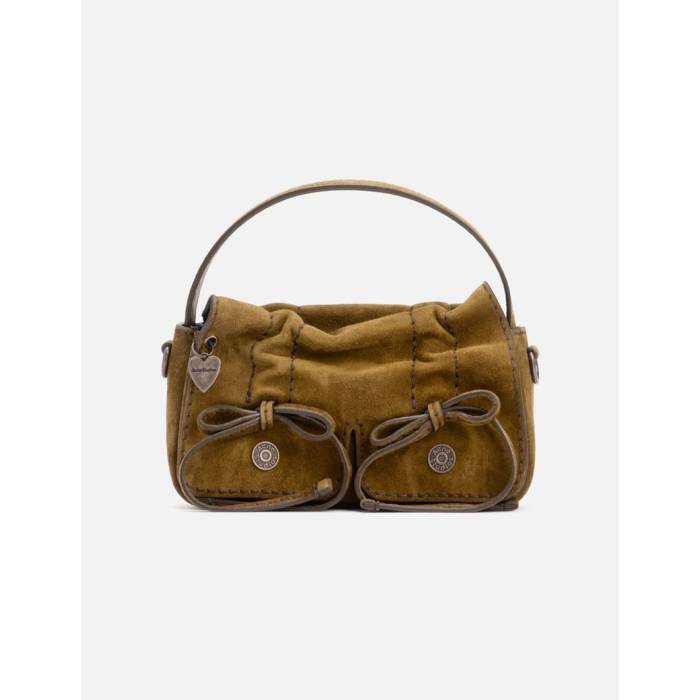 アクネストゥディオズ Acne Studios 【 Multipocket Micro Bag Women Cognac Brown 】 Micro ミクロ 御徒面子 レディース 赤銅色 赤銅色