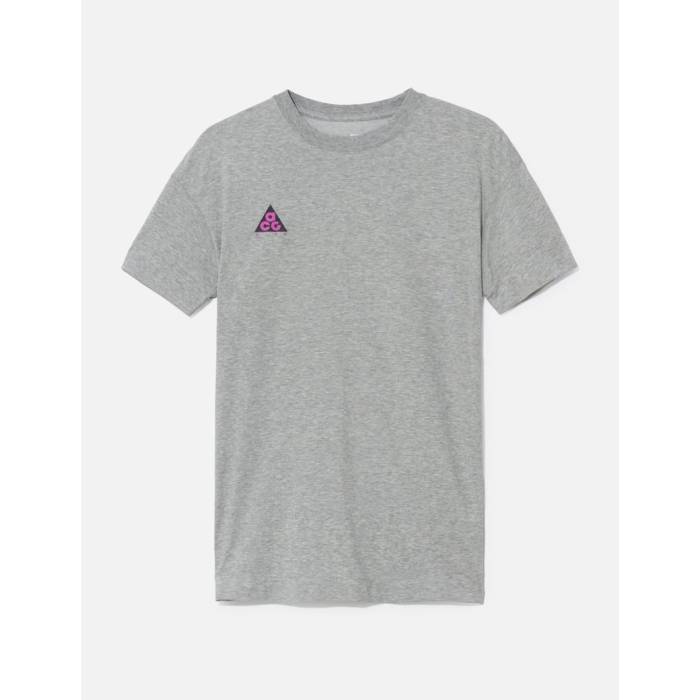 ナイキ Nike 【 Classic Acg Logo T-Shirt Men Grey 】 古典派音楽 ロゴタイプ ティーシャツ メンズ 薄墨色 薄墨色