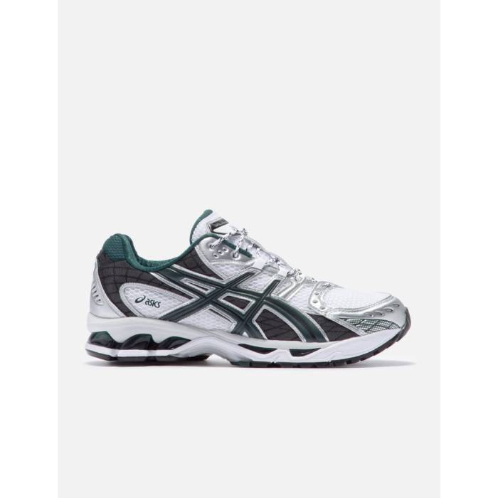 アシックス Asics 【 Gel-Nimbus 10.1 Women White/Saxon Green 】 レディース 白いこと 白いこと green 緑・緑であること