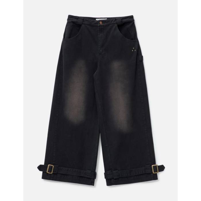 Untitled Artworks 【 Tobi Dirty Washed Jeans Men Black 】 ジーンズ メンズ 黒色 ブラック|スニケス
