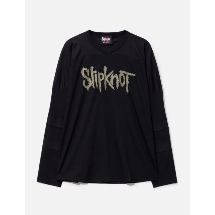 プレジャーズ Pleasures 【 X Slipknot X-Ray Hockey Jersey Men Black 】 ティーシャツ メンズ 黒いこと 黒いこと