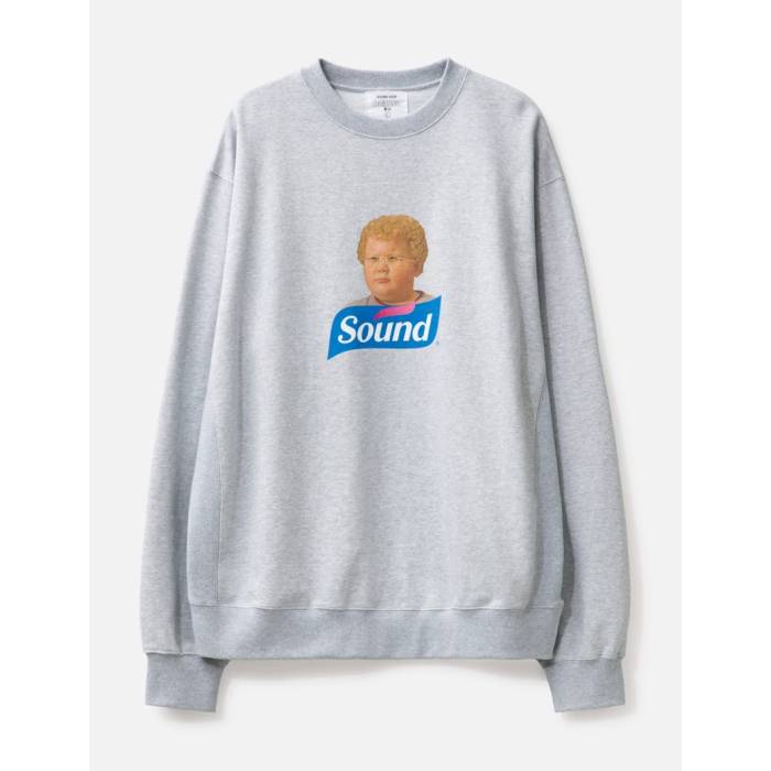 Balansa 【 Sound Crewneck Unisex A. Gray 】 ユニセックス gray 灰色・グレー・グレイ|スニケス