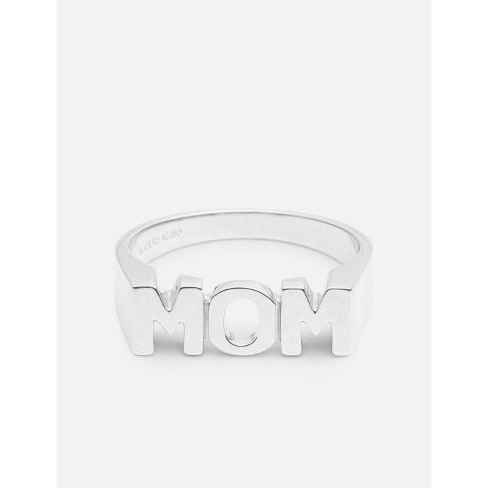 Maria Black 【 Mom Ring Unisex Silver 】 ユニ一発やる Silver しろがね色・しろがね色