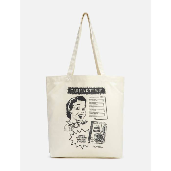 Carhartt Work In Progress 【 Canvas Graphic Tote Men Natural 】 グラフィック メンズ ナチュラル