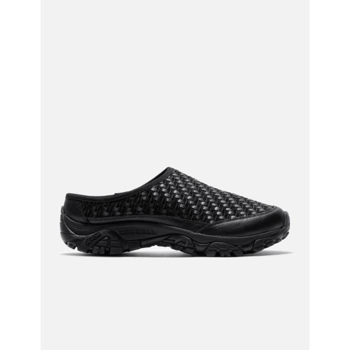 Merrell 1Trl 【 Moab 2 Slide Ltr Woven Se Men Black 】 Slide サンダル Woven ウーブン メンズ 黒色 ブラック