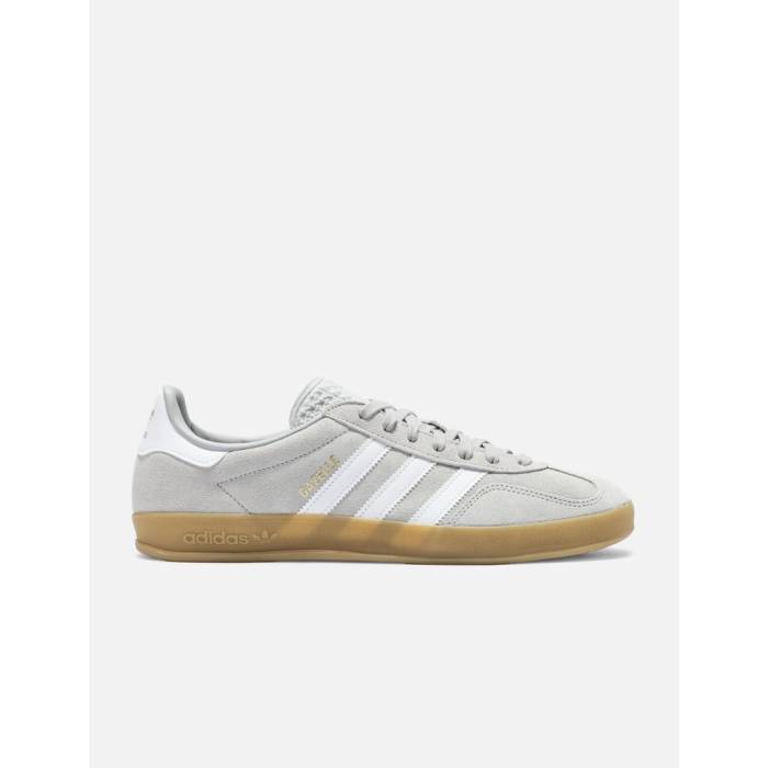 アディダス Adidas Originals 【 Gazelle Indoor Men Grey Two / Cloud White / Gold Metallic 】 ガゼル メンズ 薄墨色 薄墨色 白いこと 白いこと ゴールド