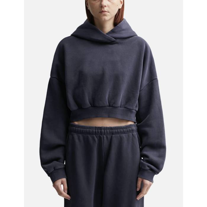Entire Studios 【 Cropped Heavy Hood Women Ink 】 レディース