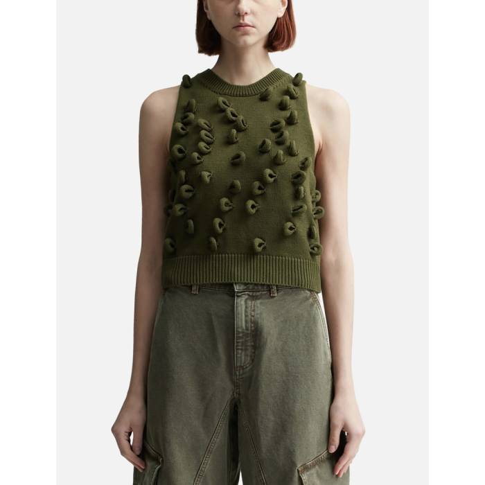 ジェイダブリューアンダーソン Jw Anderson 【 Loop Tank Top Women Black 】 タンクトップ レディース 黒色 ブラック｜スニケス