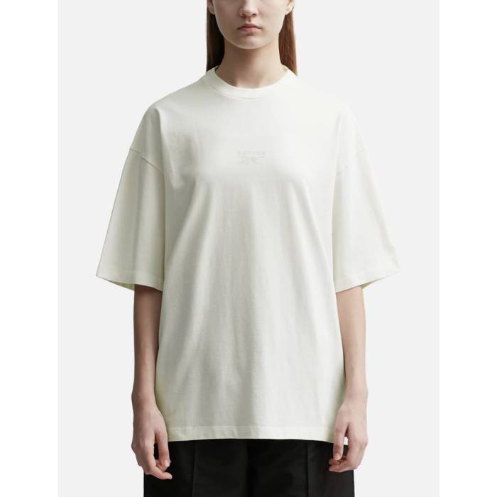 リーボック Reebok 【 X Botter Trompe L’oeil T-Shirt Unisex Off White 】 Tシャツ ユニセックス 白色 ホワイト