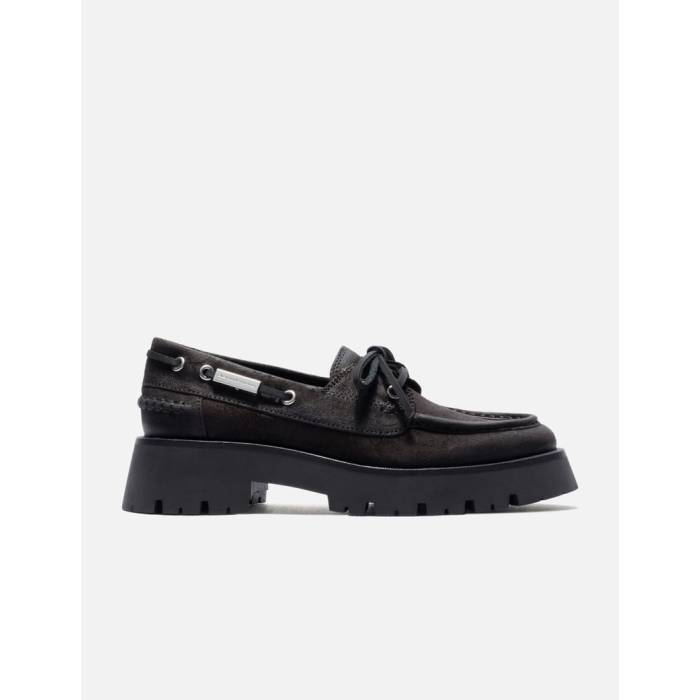アレキサンダーワン Alexander Wang 【 Carson Boat Loafers Women Chocolate 】 ローファー レディース