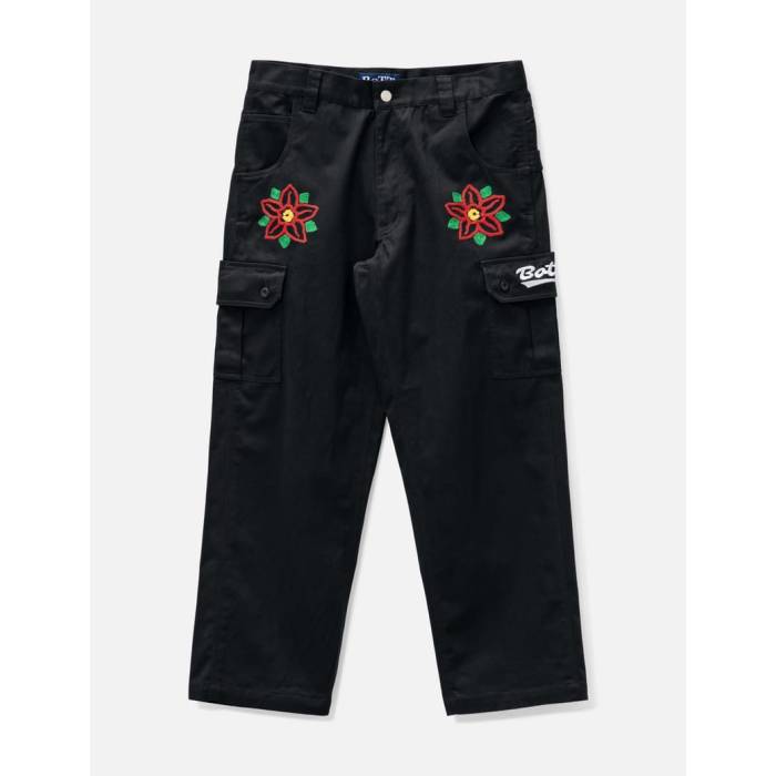 Bott 【 Cotton Cargo Pants Men Black 】 カーゴ メンズ 黒色 ブラック