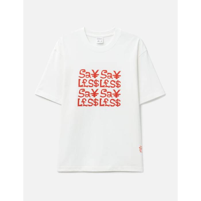 Victoria 【 Currency Short Sleeves T-Shirt Men White 】 Tシャツ メンズ 白色 ホワイト