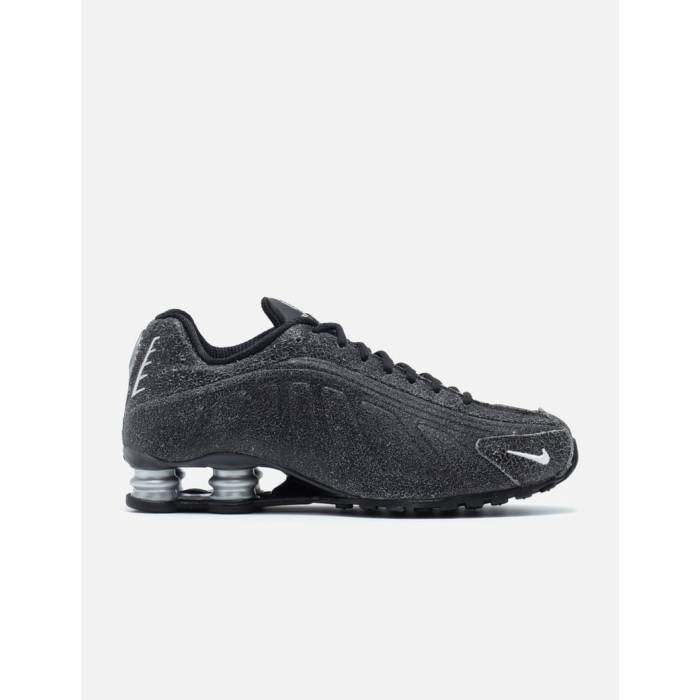 ナイキ Nike 【 Shox R4 Qs Men Black/Metallic Silver 】 Shox ショックス メンズ 黒いこと 黒いこと Silver しろがね色・しろがね色