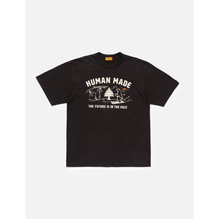 ヒューマンメイド Human Made 【 Graphic T-Shirt #15 Unisex Black 】 グラフィック Tシャツ ユニセックス 黒色 ブラック